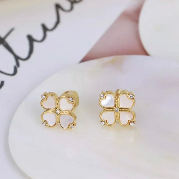 Kate Spade Legacy Logo Stud Earrings - Picture 1 of 2